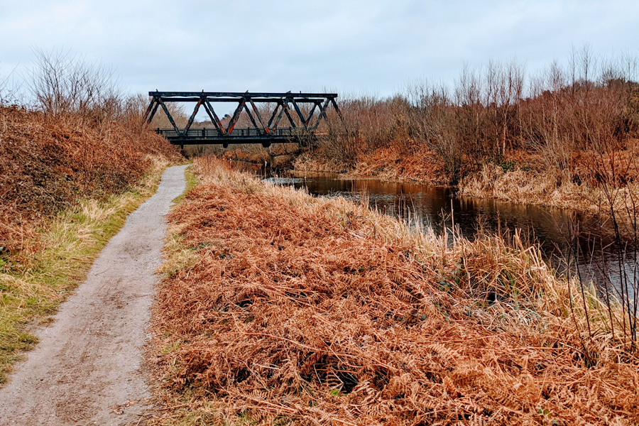 Eelmoor Bridge over Basingstoke Canal