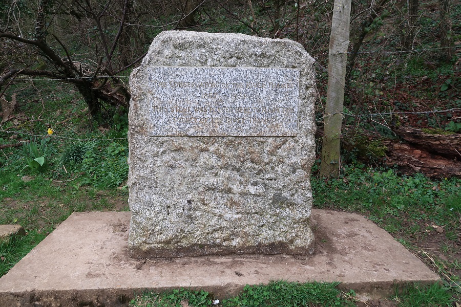Stone at the source of the Thames